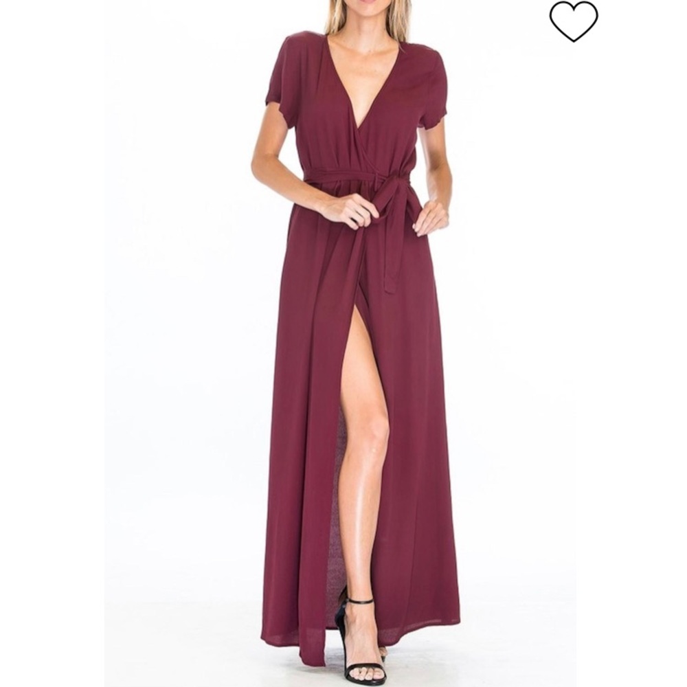 Maxi Wrap Dress